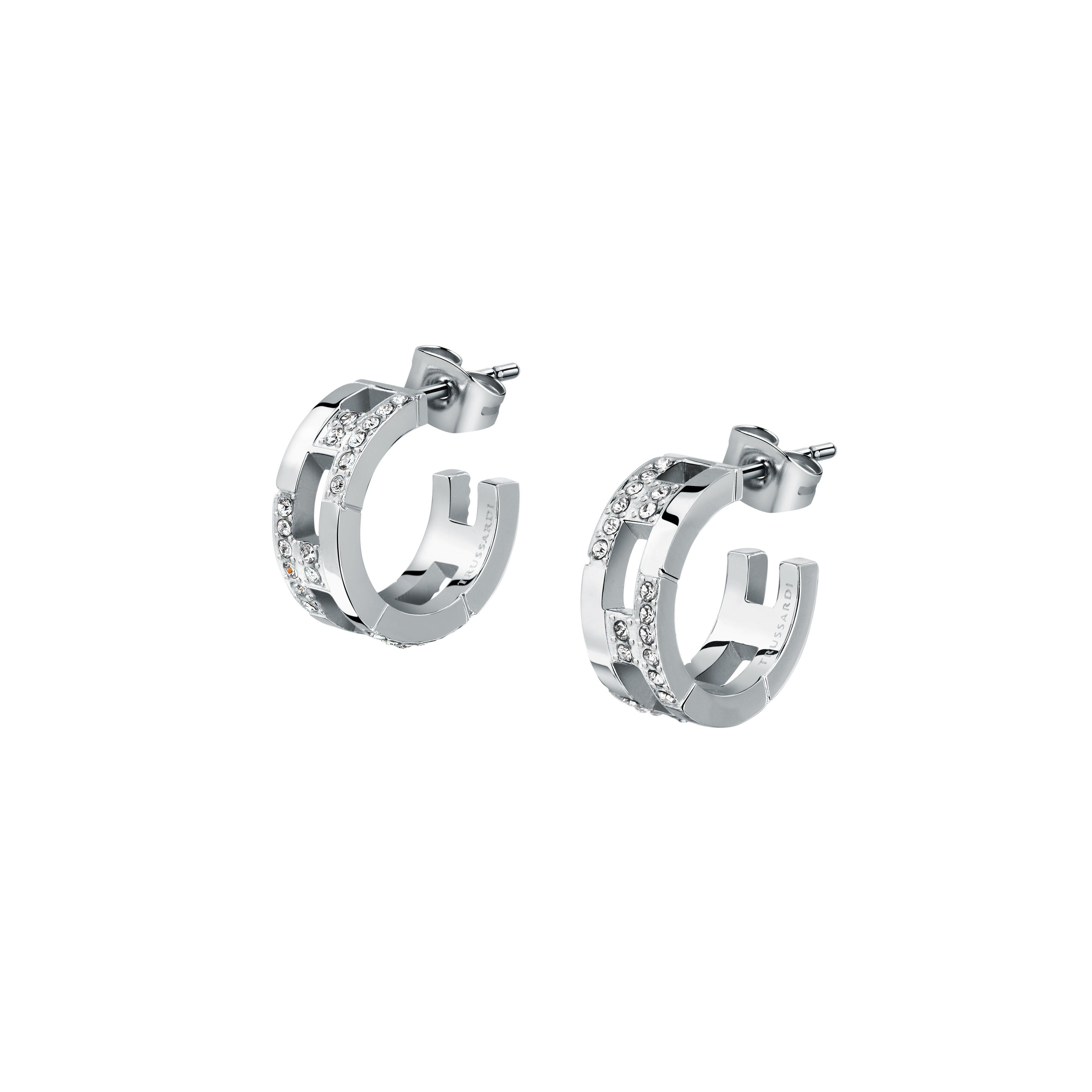 Trussardi T-Logo Tjaxc70 Women's Earrings