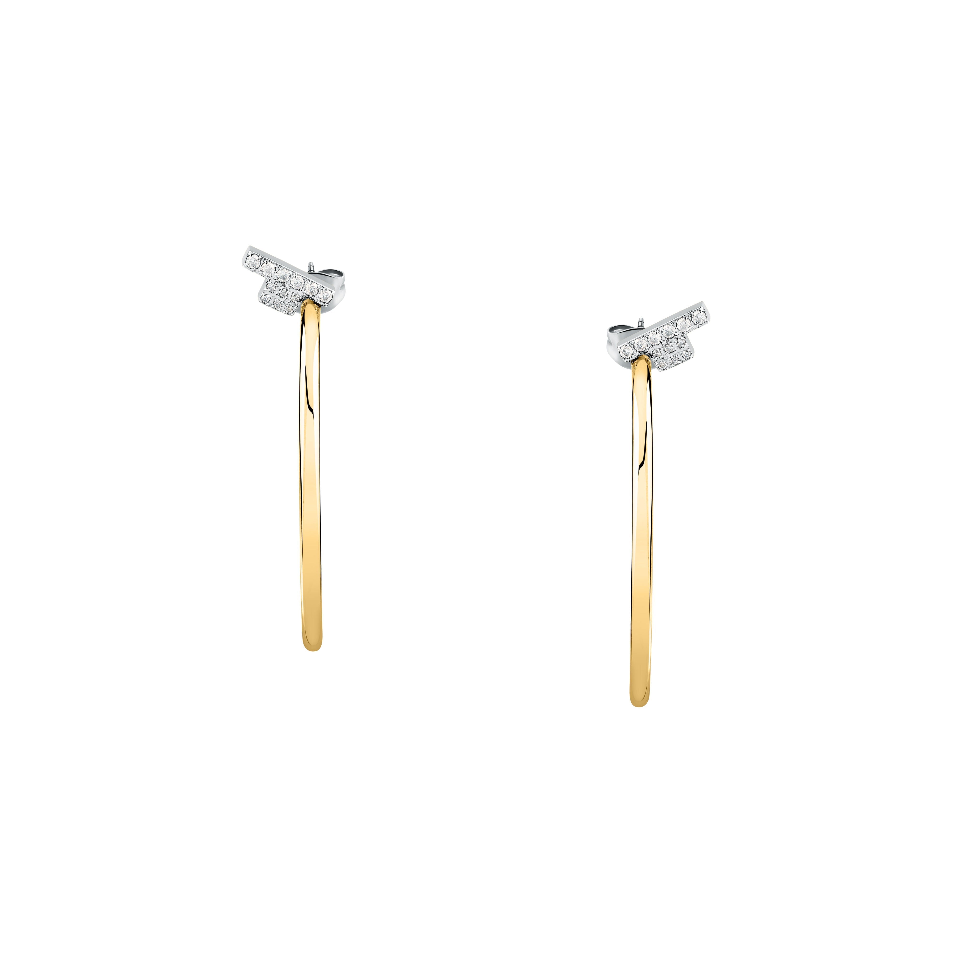Trussardi T-Logo Tjaxc31 Women's Earrings