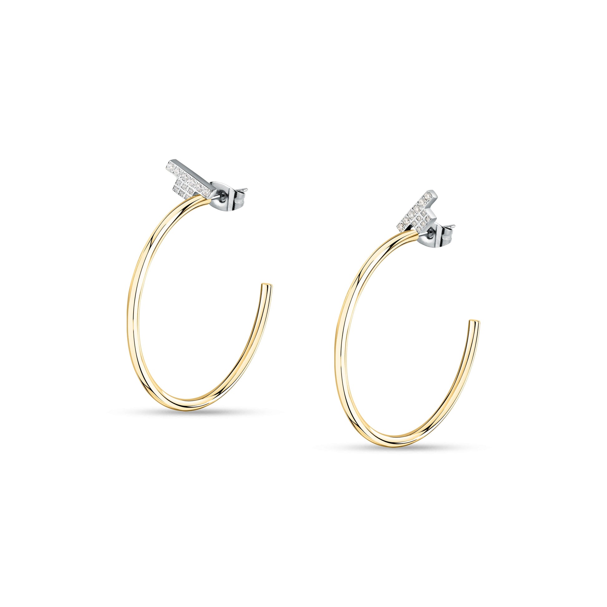 Trussardi T-Logo Tjaxc31 Women's Earrings