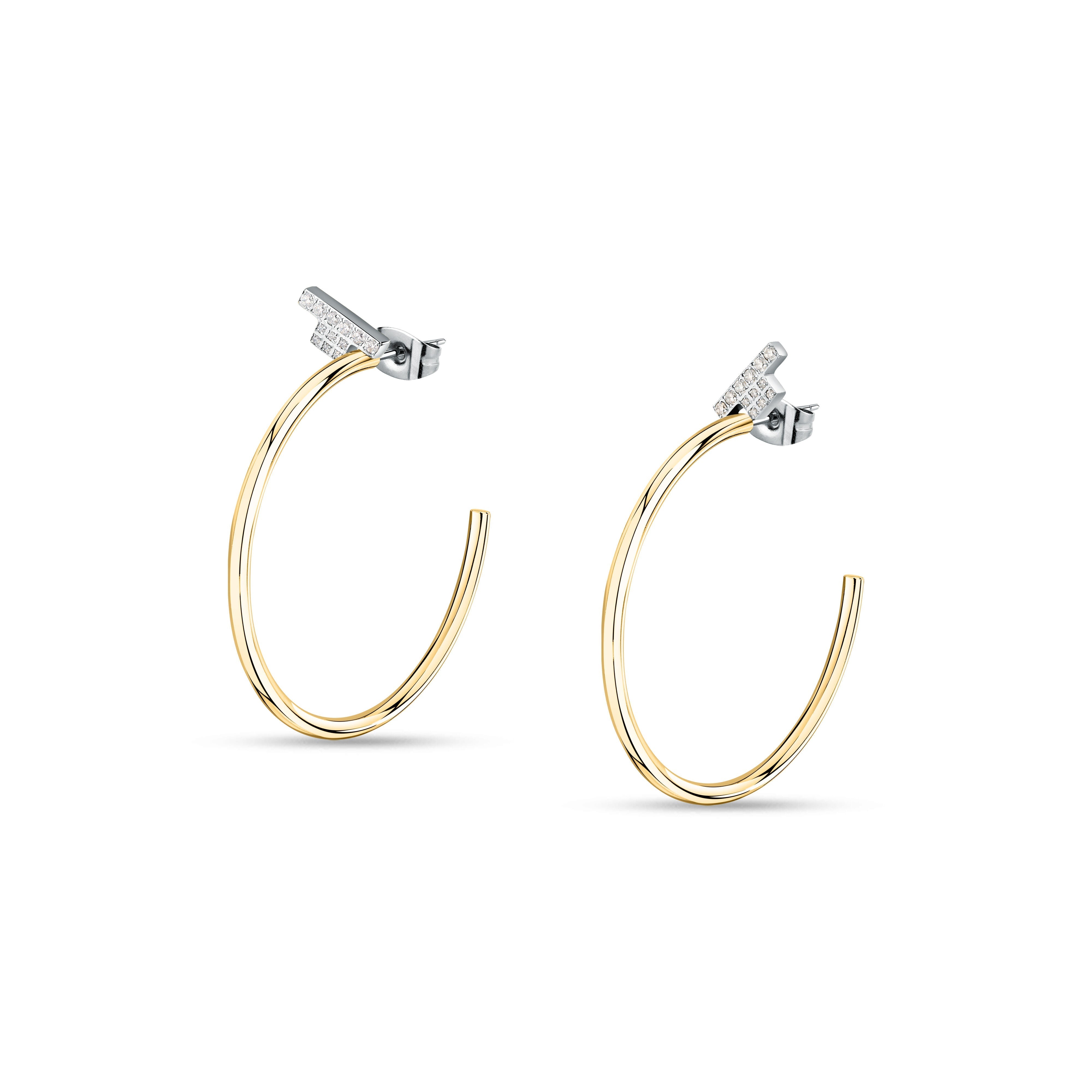 Trussardi T-Logo Tjaxc31 Women's Earrings