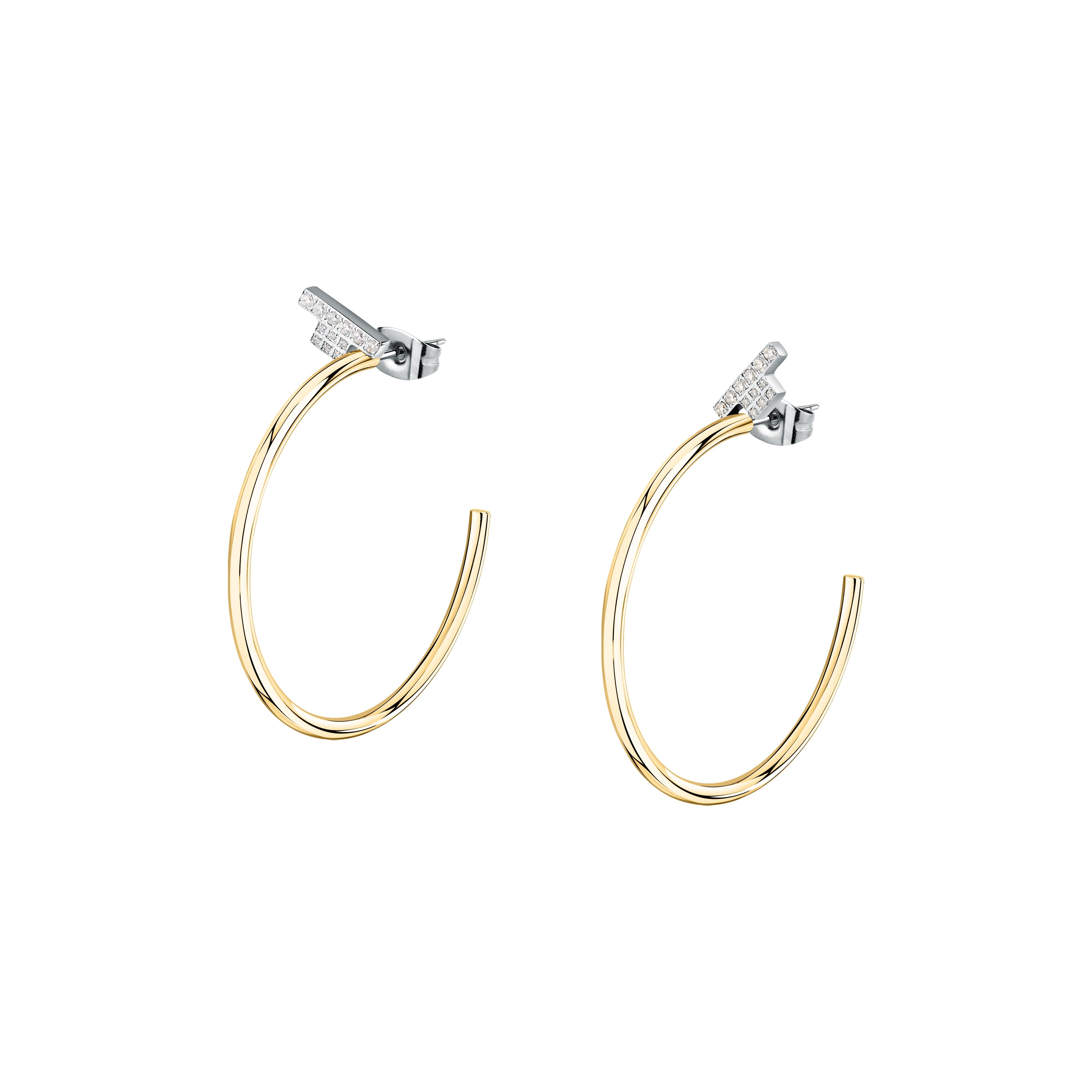 Trussardi T-Logo Tjaxc31 Women's Earrings
