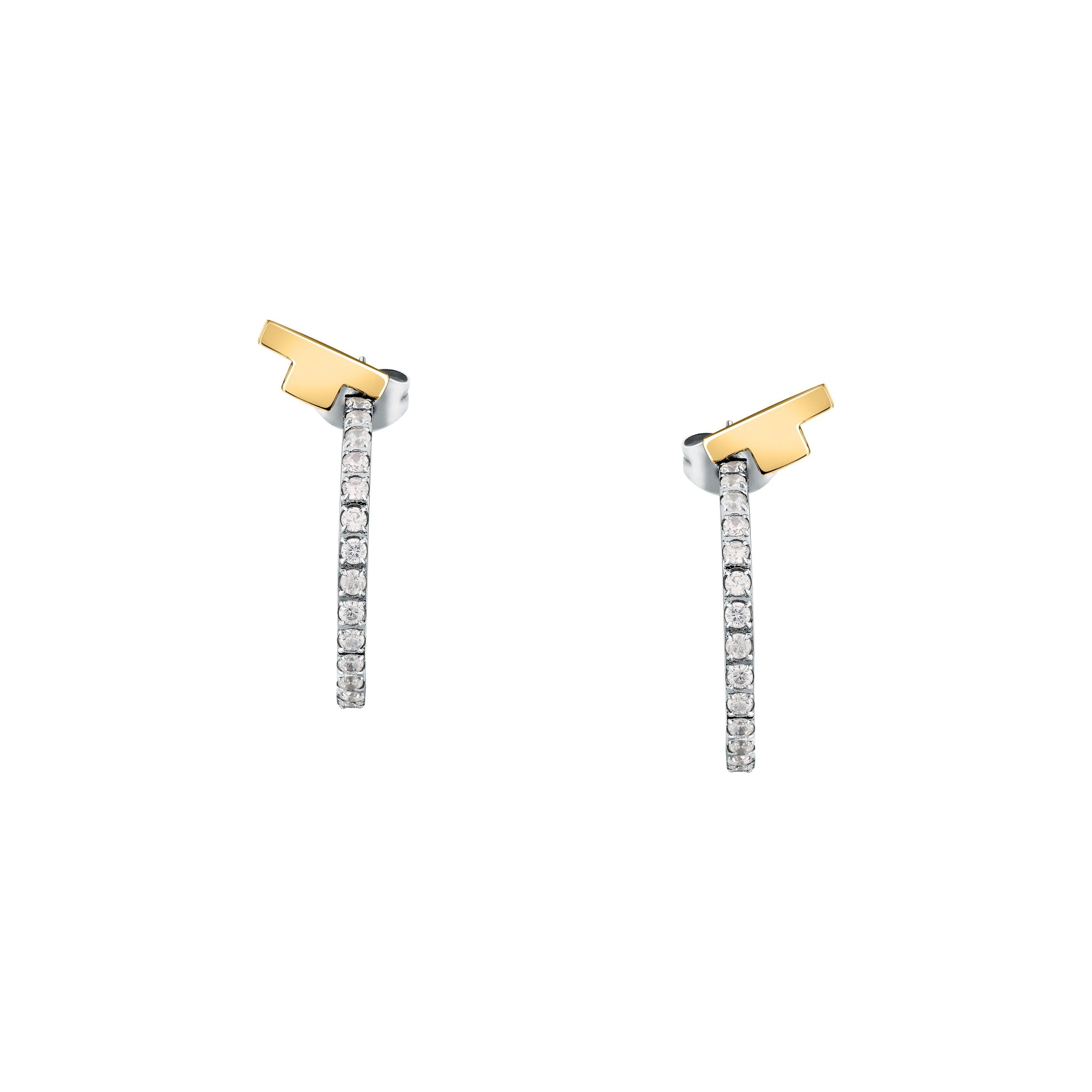 Trussardi T-Logo Tjaxc32 Women's Earrings