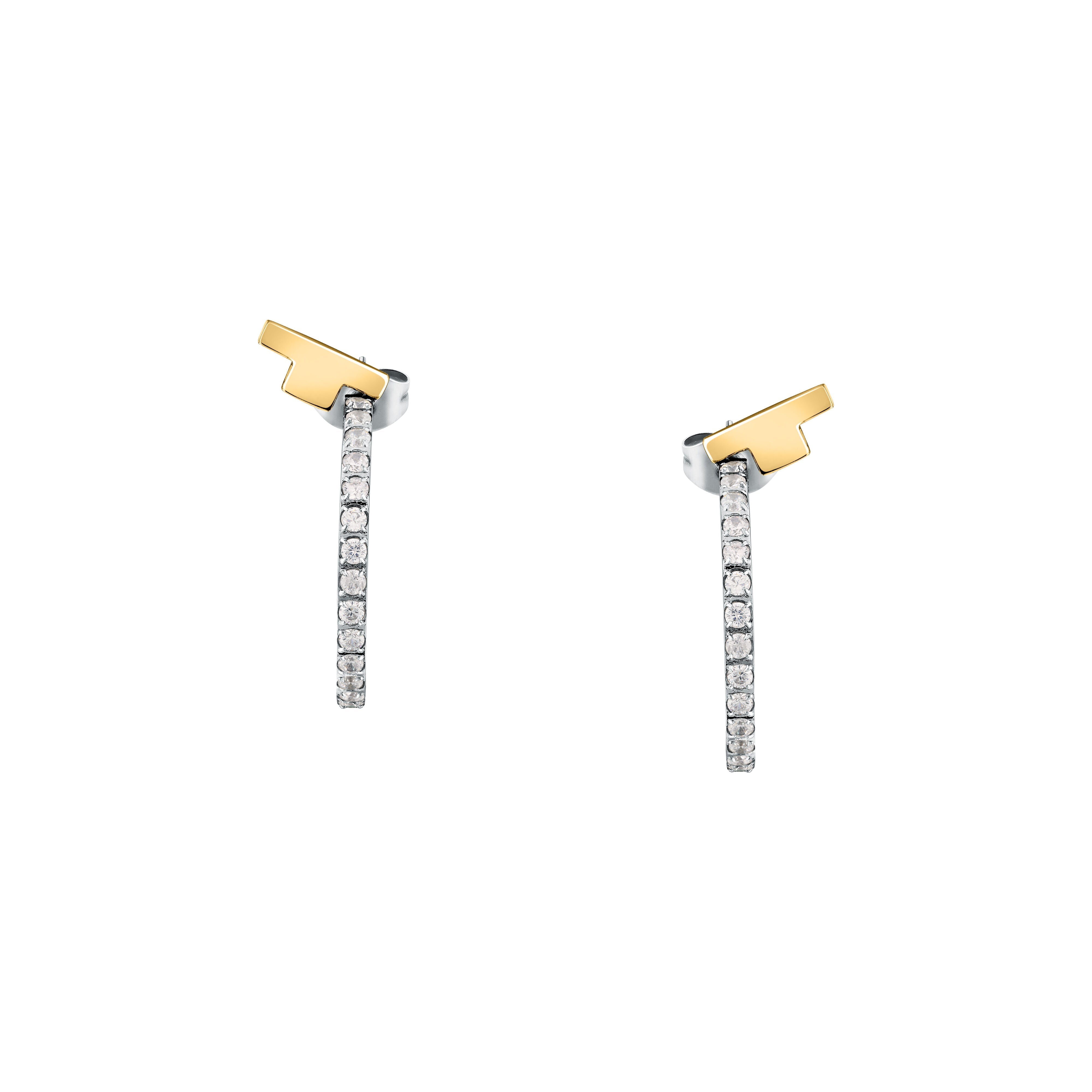 Trussardi T-Logo Tjaxc32 Women's Earrings