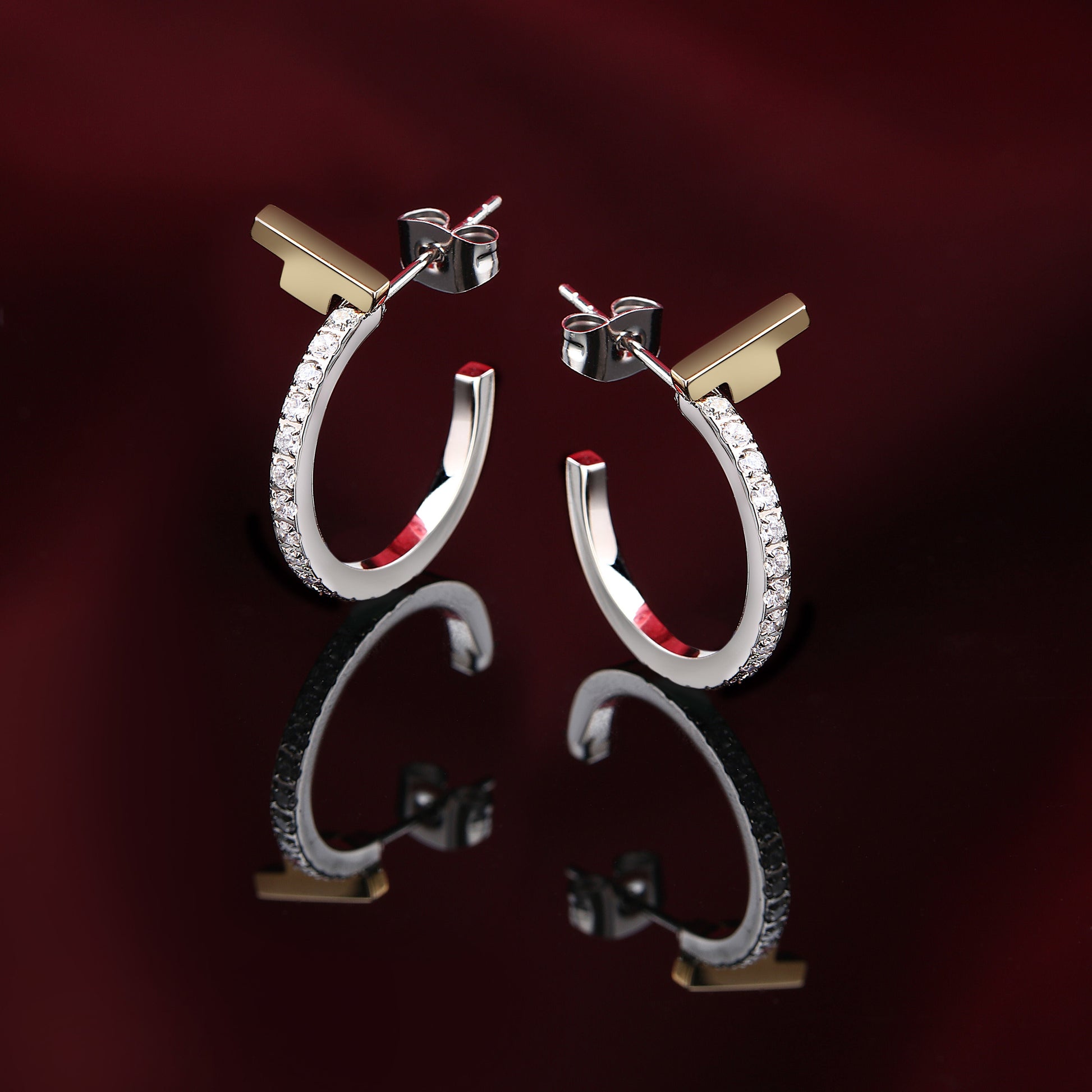 Trussardi T-Logo Tjaxc32 Women's Earrings
