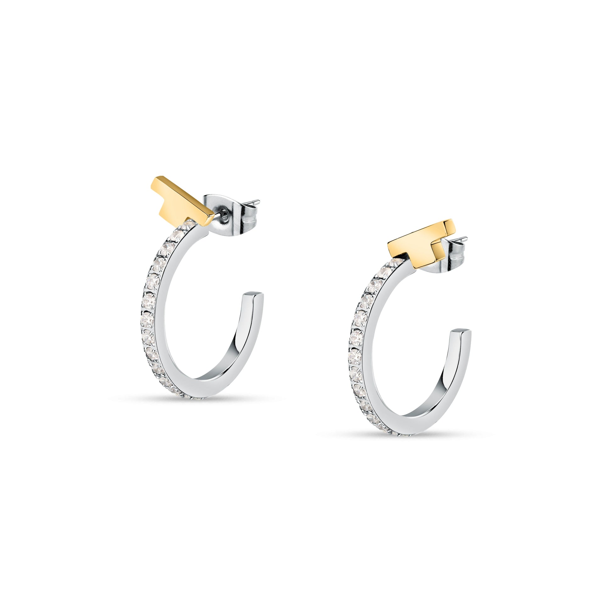 Trussardi T-Logo Tjaxc32 Women's Earrings