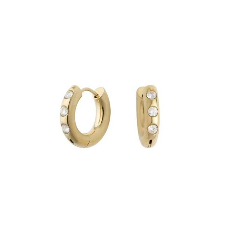 Liu Jo Logo Hoop Earrings LJ2991 (Pair)