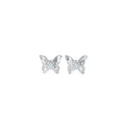 Orecchini a Cerchio Sottile Cristalli Guess Acciaio JUBE04108JWRHT-U (Coppia)