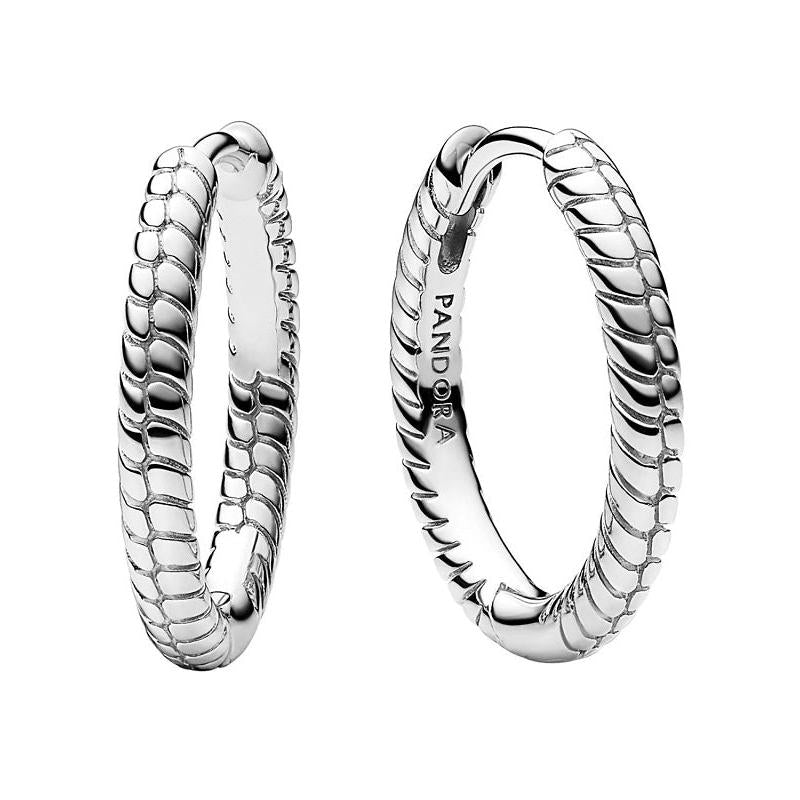Orecchini a Lobo Cuore Logo Pandora 292728C00