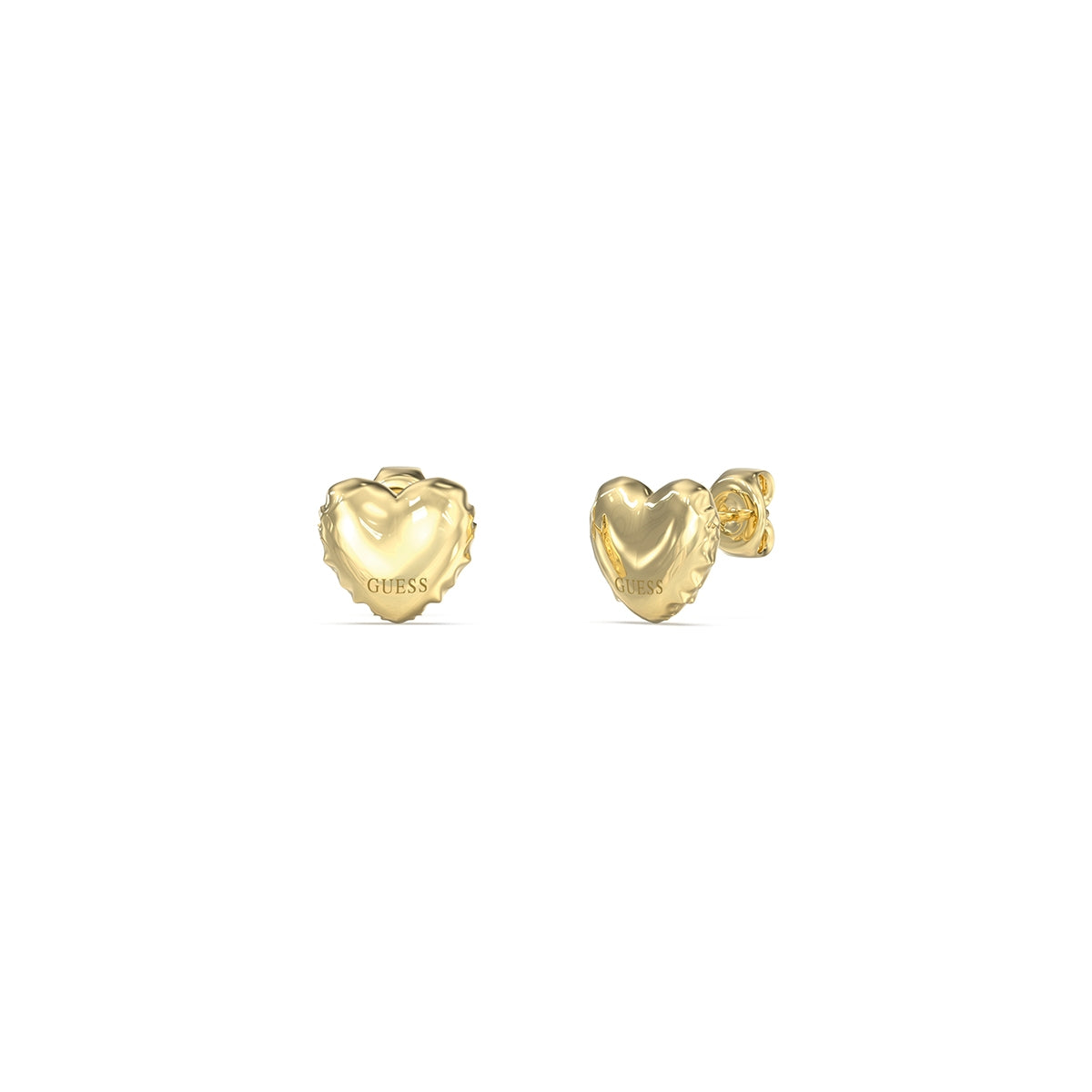 Guess JUBE05543JWYGT-U Yellow Gold Bow Stud Earrings (Pair)