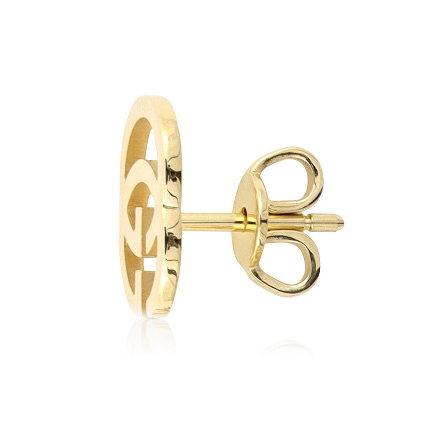 Orecchini a Lobo Gucci Running G in Oro Giallo 18k YBD094074002