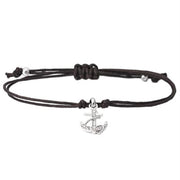 Orecchini a Lobo Logo Disco Fossil Acciaio Nero JA6493040 (Coppia)