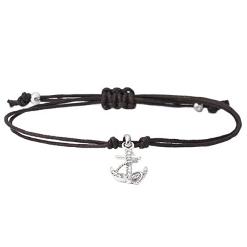 Orecchini a Lobo Logo Disco Fossil Acciaio Nero JA6493040 (Coppia)