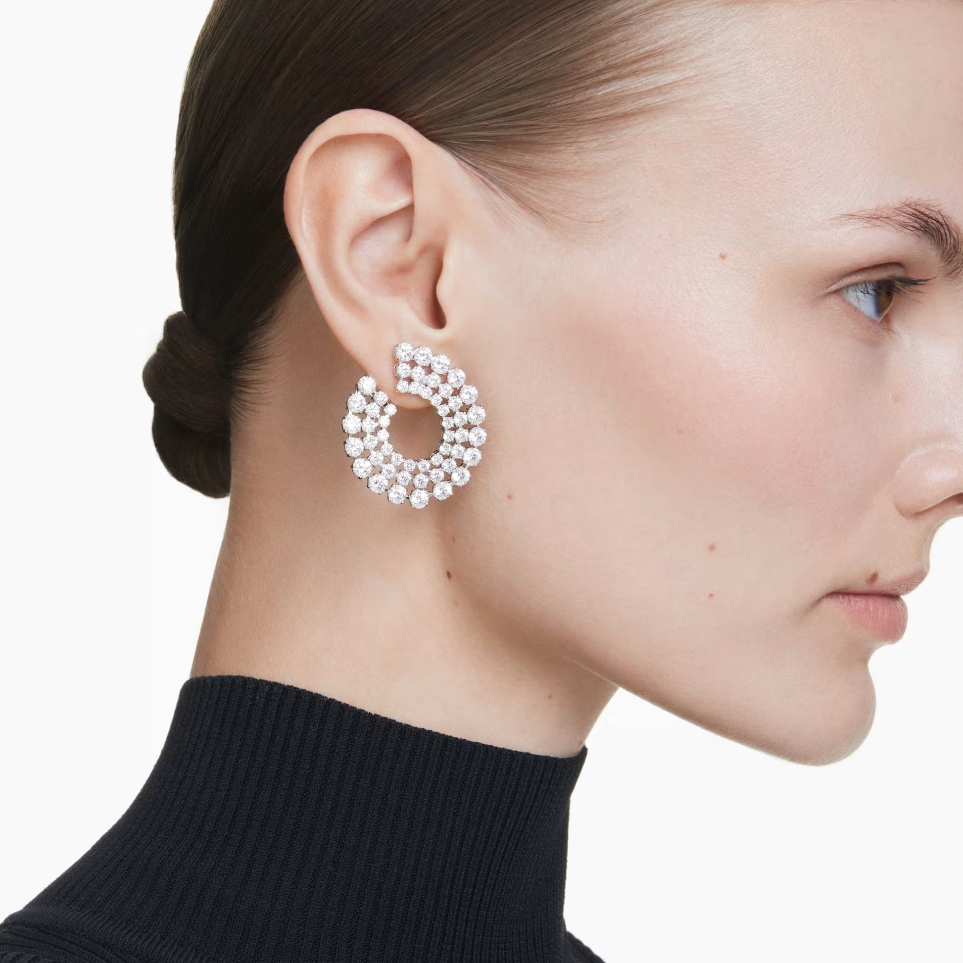 Swarovski Matrix Hoop Earrings 5705834