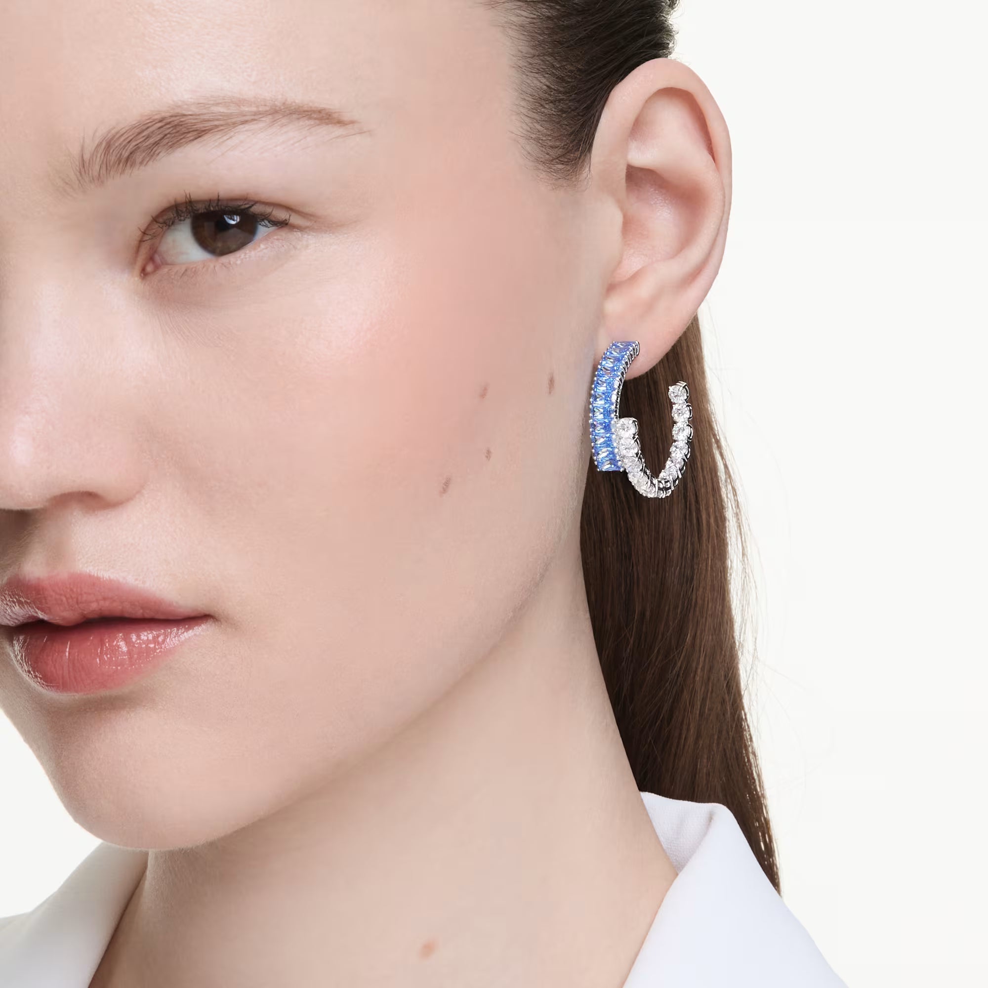 Swarovski Matrix Hoop Earrings 5722459