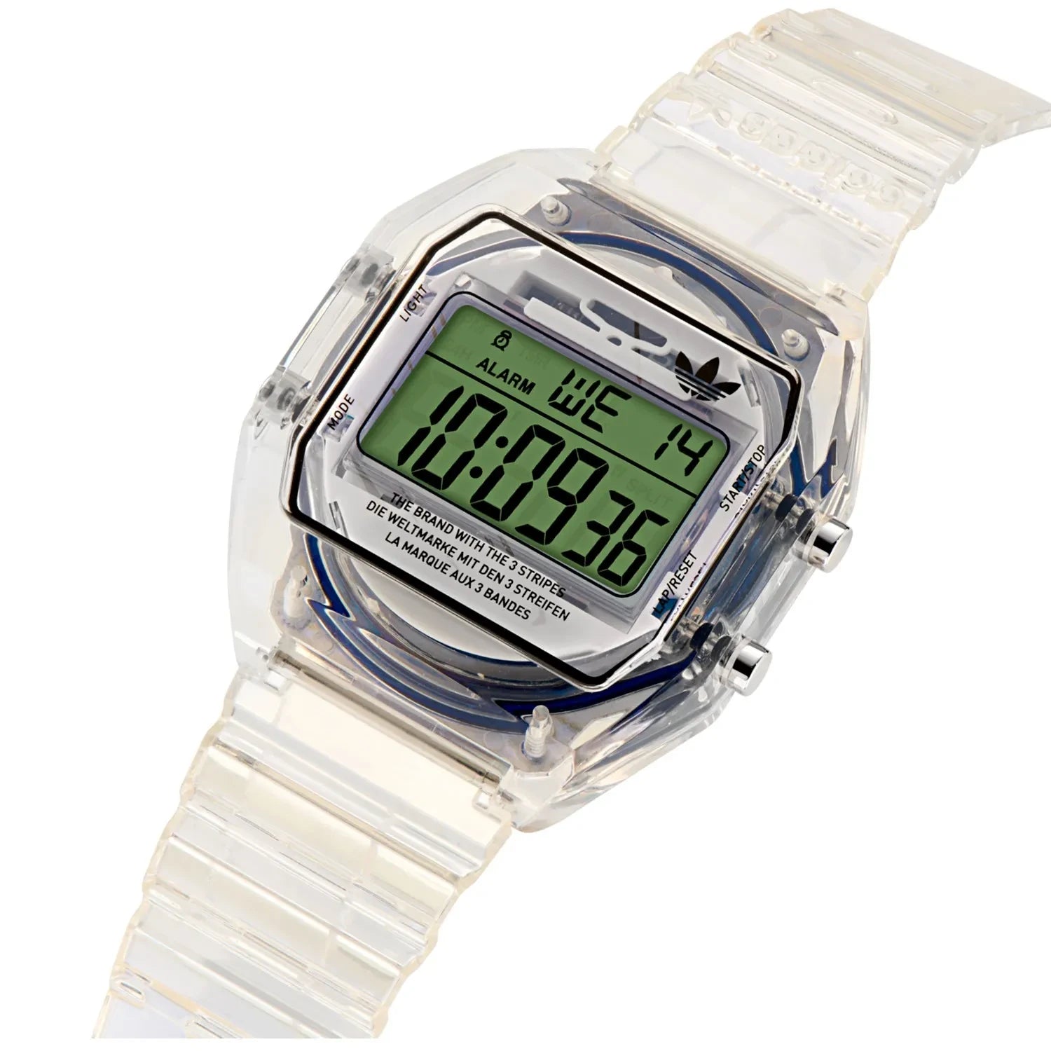 Orologio Adidas Digital Two Crystal Trasparente 36mm