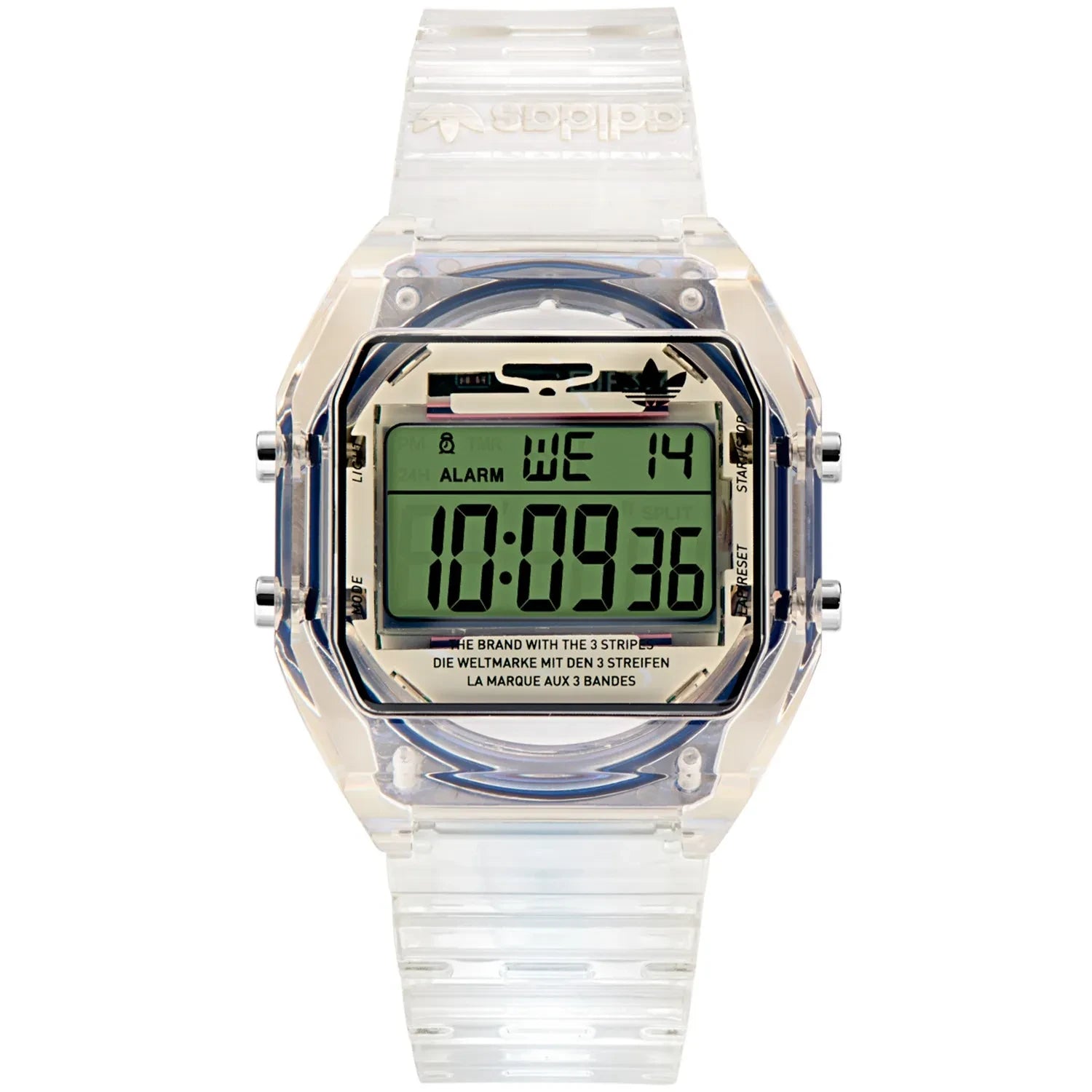 Orologio Adidas Digital Two Crystal Trasparente 36mm
