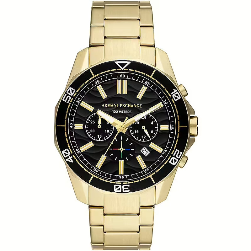Orologio Armani Exchange AX1958 Digitale LCD Acciaio Argento