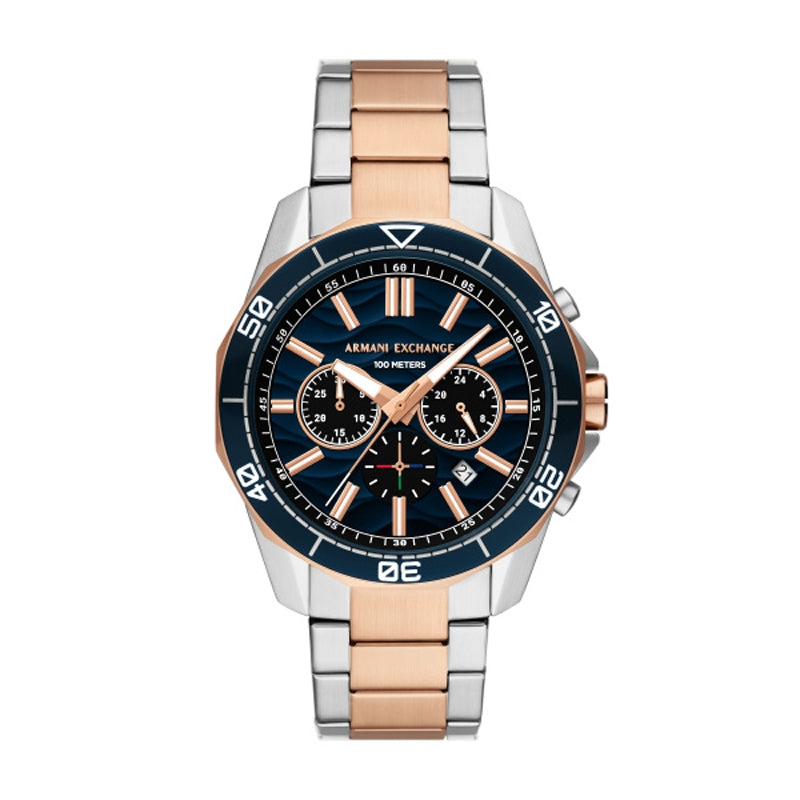 Orologio Armani Exchange AX1965 Digitale LCD Oro e Nero