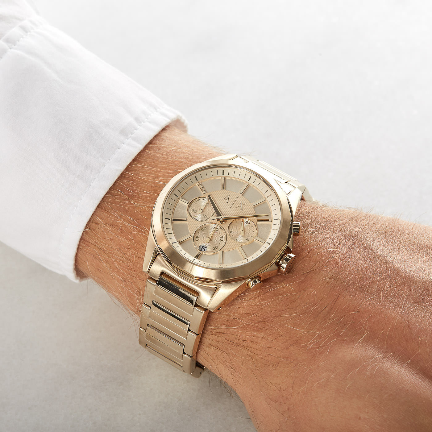 Orologio Armani Exchange AX2602 Acciaio Blu Bracciale Maglia