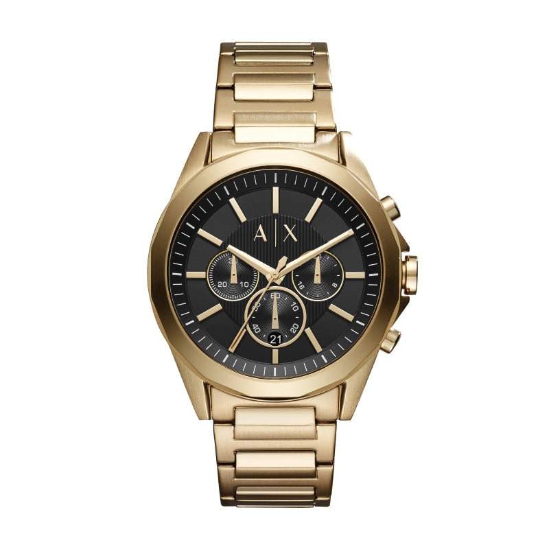 Orologio Armani Exchange AX2611 Acciaio Oro Rosa Blu