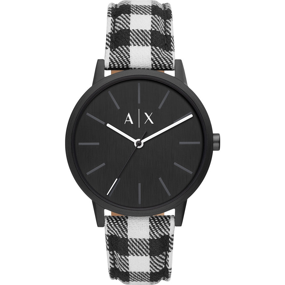 Orologio Armani Exchange AX2729 Acciaio Nero Bracciale Maglia