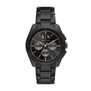 Orologio Armani Exchange AX2852 Acciaio Total Black Maglia Milanese