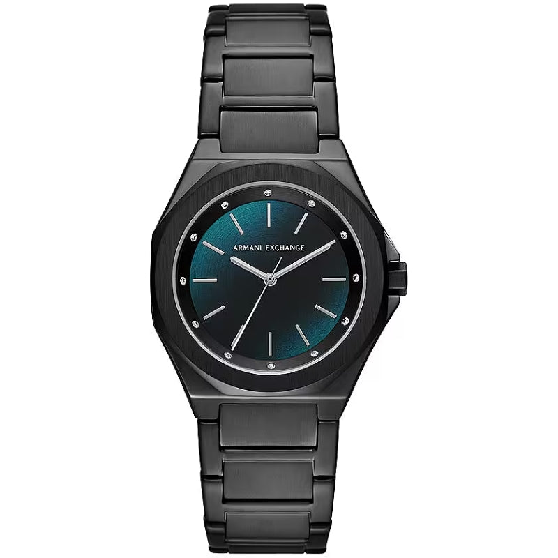 Orologio Armani Exchange AX4609 Multifunzione Pelle Nera