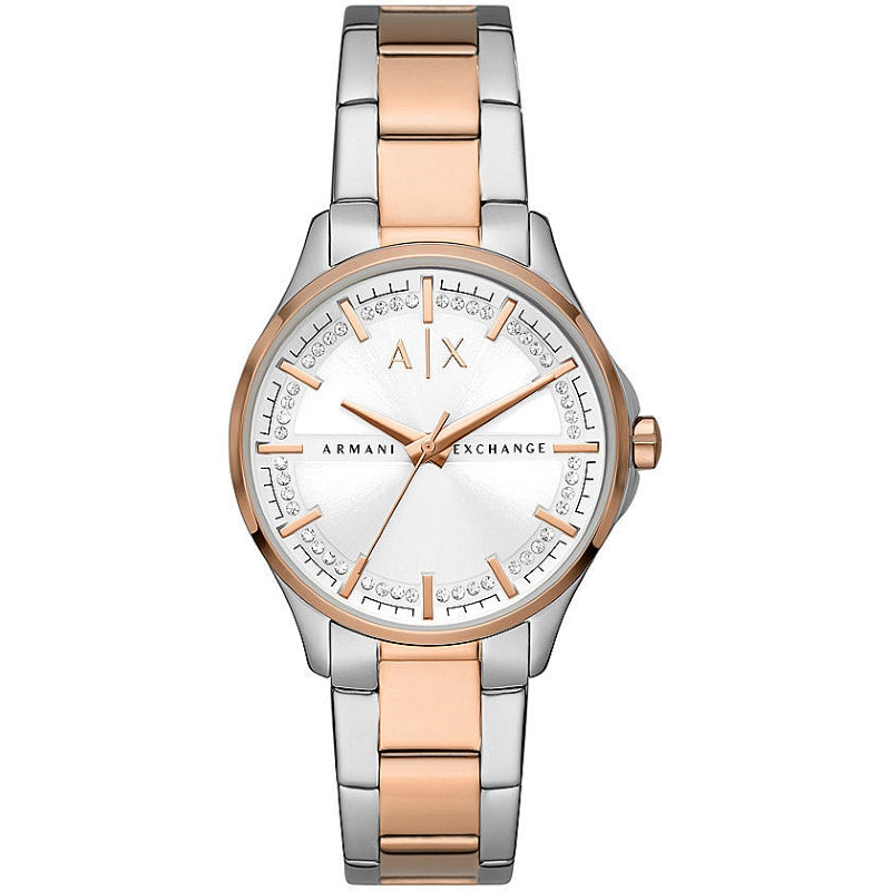 Orologio Armani Exchange AX5258 Silicone Rosa Oro Rosa