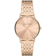 Orologio Armani Exchange AX5581 Silicone Blu Giallo