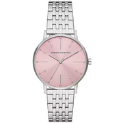 Orologio Armani Exchange AX5591 Silicone Arancione Nero