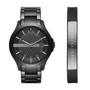 Orologio Armani Exchange AX7101 Set Regalo Acciaio Nero