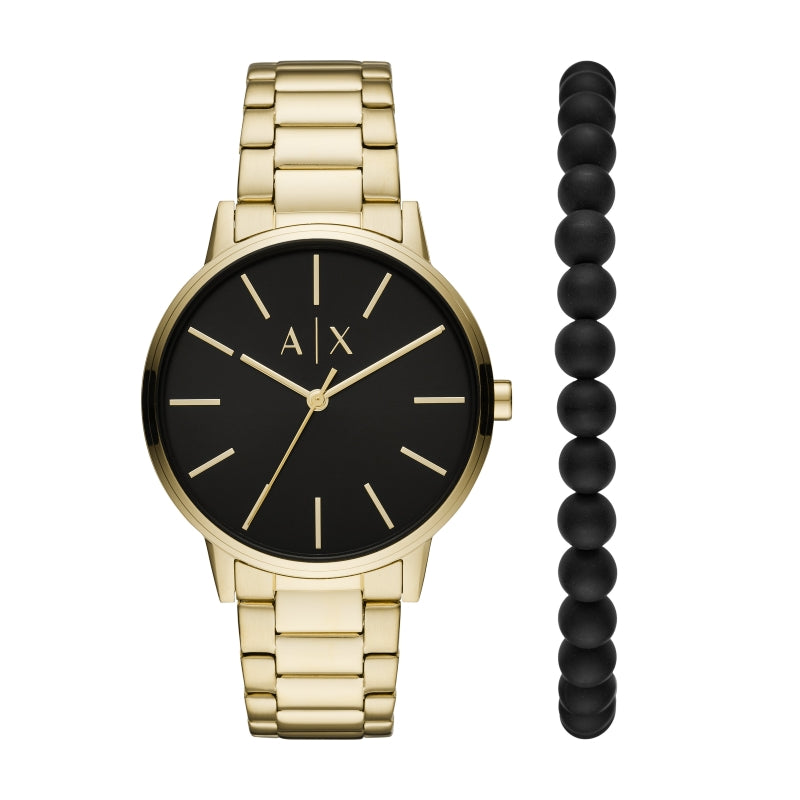 Orologio Armani Exchange AX7119 Set Regalo Multifunzione Acciaio