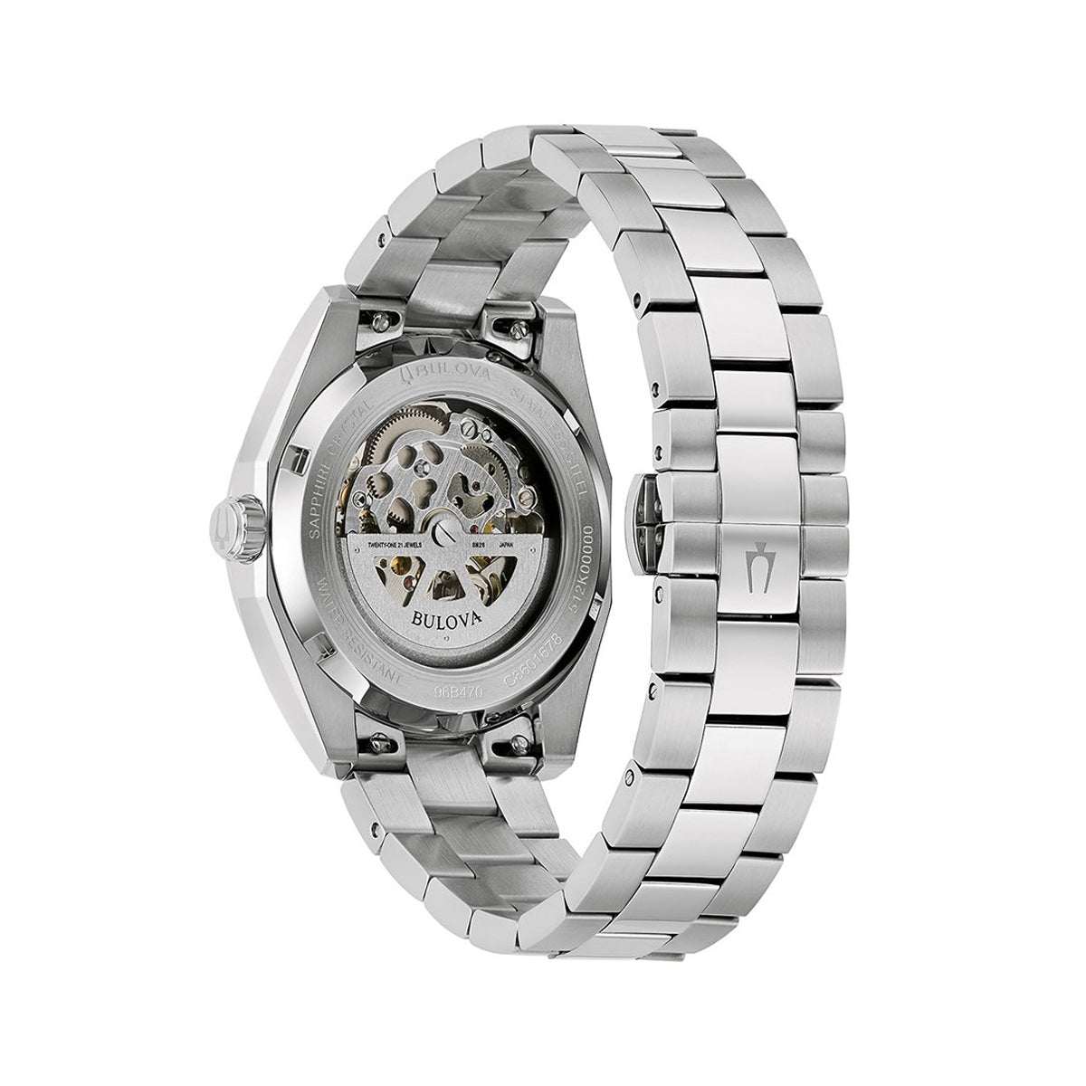 Orologio Bulova 96B470 Cronografo Sport Acciaio Blu