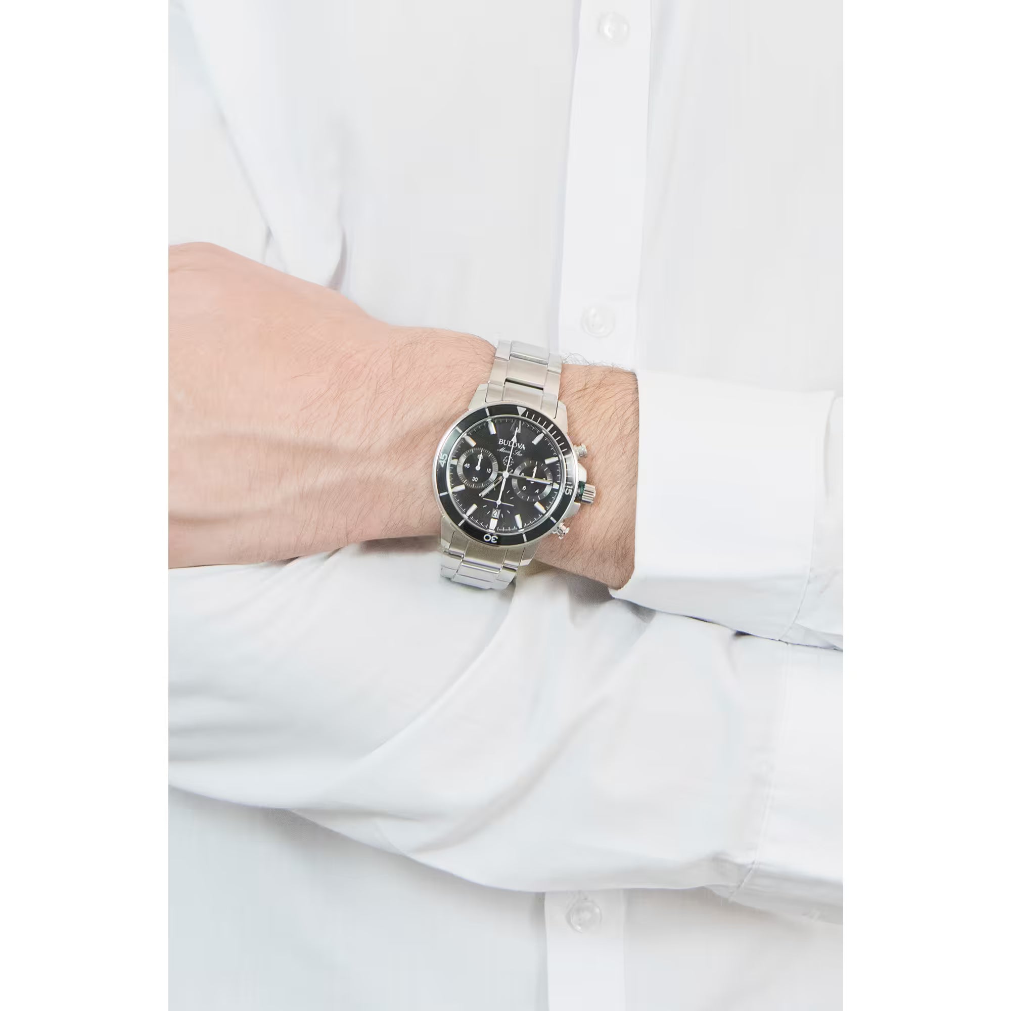 Bulova Marine Star Chrono Watch 96B272