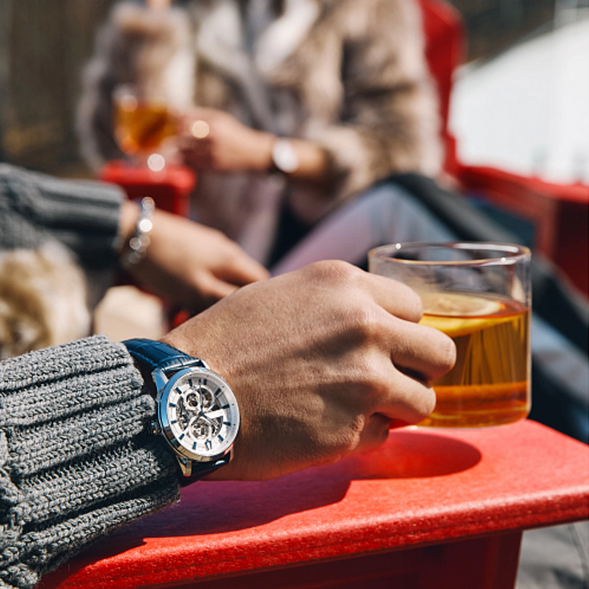 Bulova Sutton Skeleton 96A330 watch