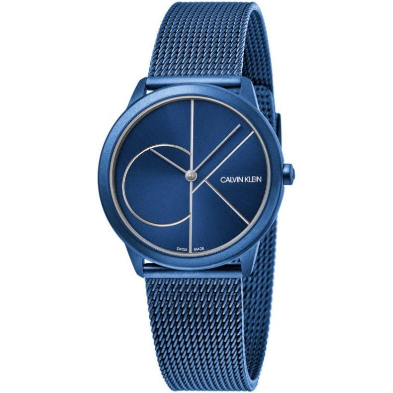Calvin Klein K3M52T5N Milanese Mesh Watch Blue