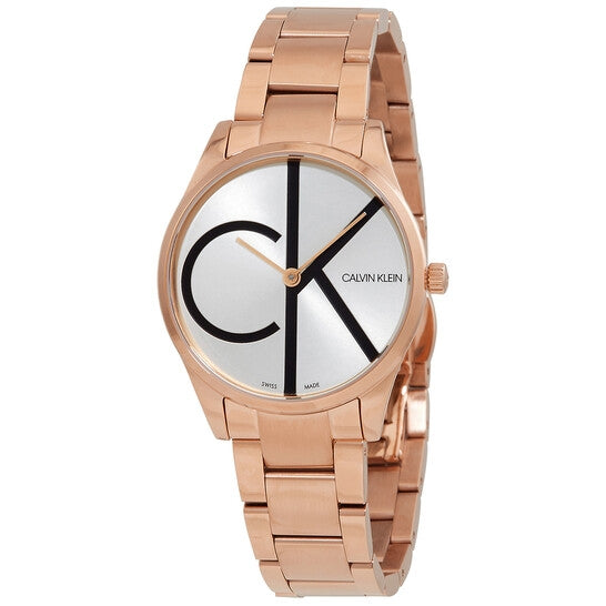 Orologio Calvin Klein K4N23X46 Donna Pelle Blu Quadrante