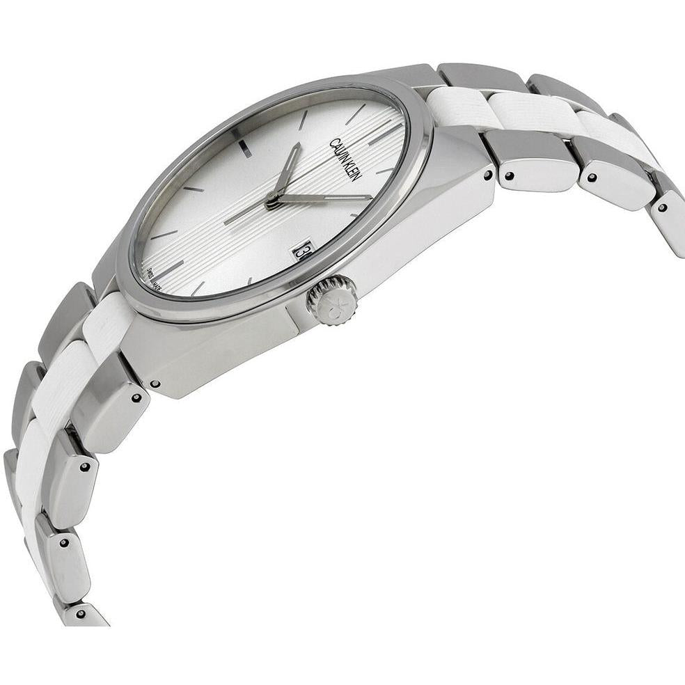 Orologio Calvin Klein K9E211K6 Classico Pelle Verde Scuro