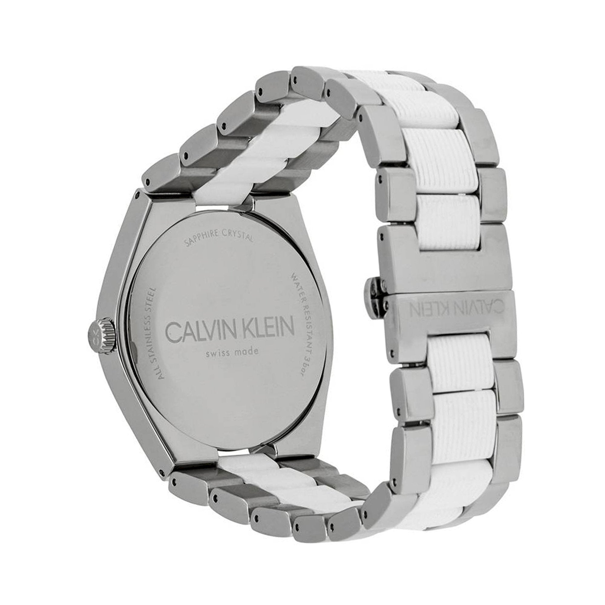 Orologio Calvin Klein K9E211K6 Classico Pelle Verde Scuro