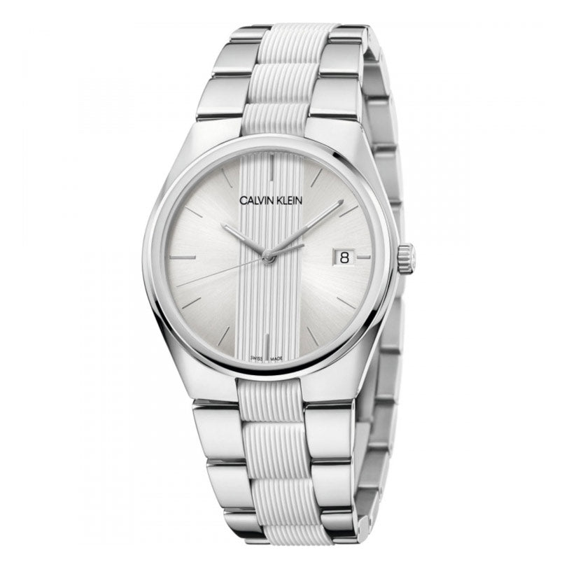 Orologio Calvin Klein K9E211K6 Classico Pelle Verde Scuro