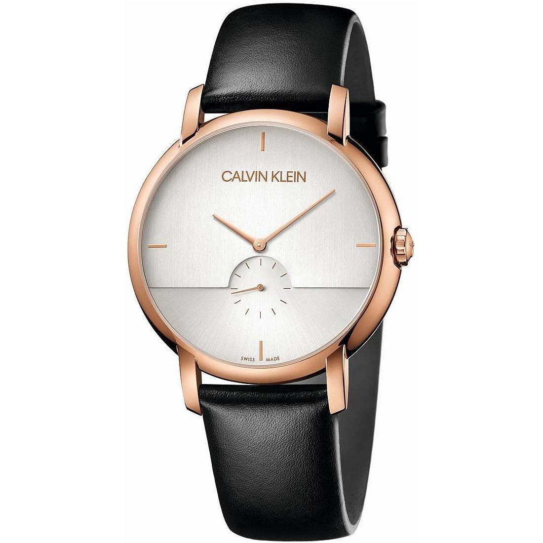 Orologio Calvin Klein K9H2X6C6 Pelle Marrone Classico