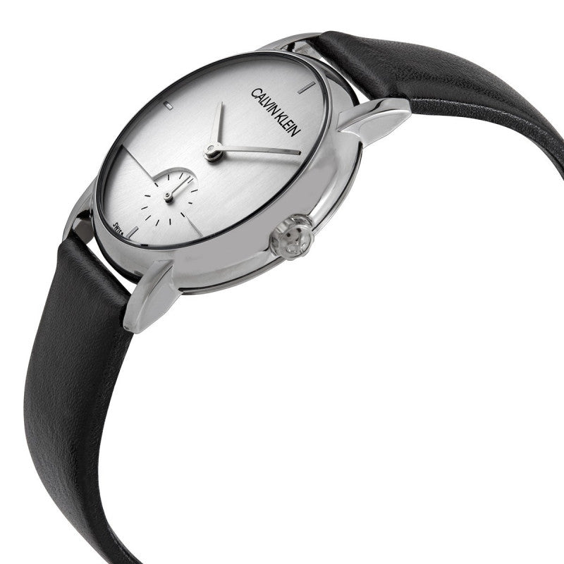 Orologio Calvin Klein K9H2Y1C6 Pelle Nera Cronografo Look