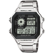 Orologio Casio AE-1200WHD-1AVEF Digitale World Time Acciaio