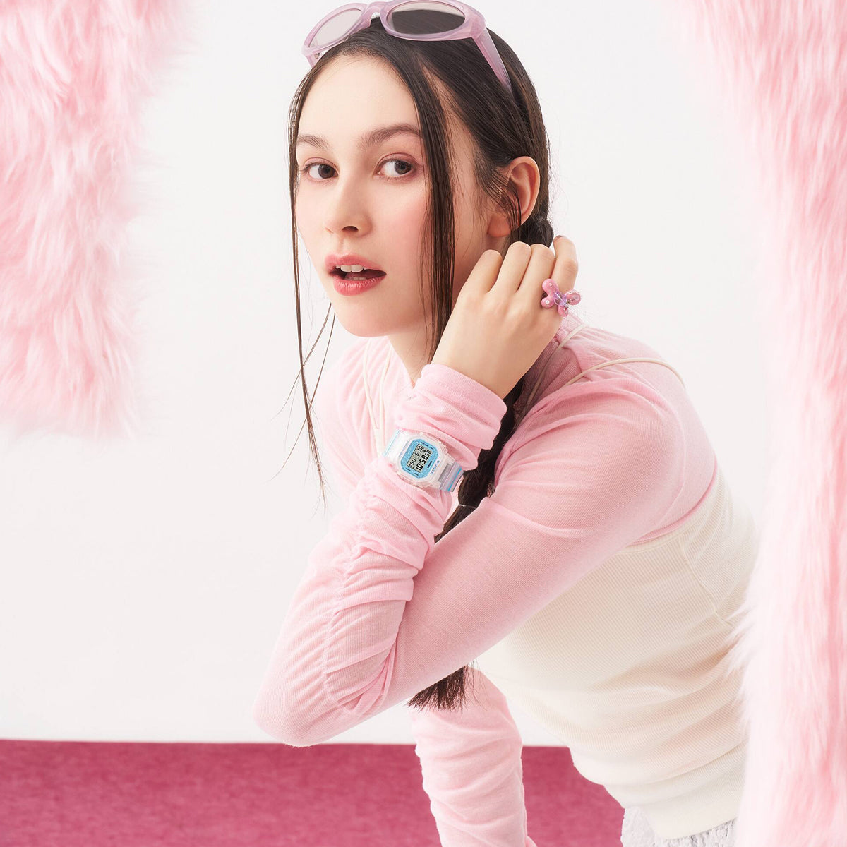 Orologio Casio Baby-G BGD-565GC-2ER Quadrato Digitale Blu