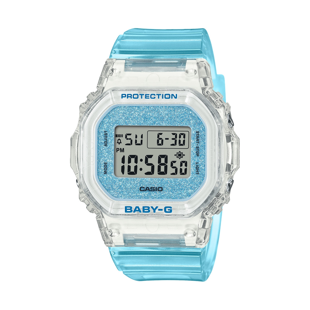Orologio Casio Baby-G BGD-565GC-2ER Quadrato Digitale Blu