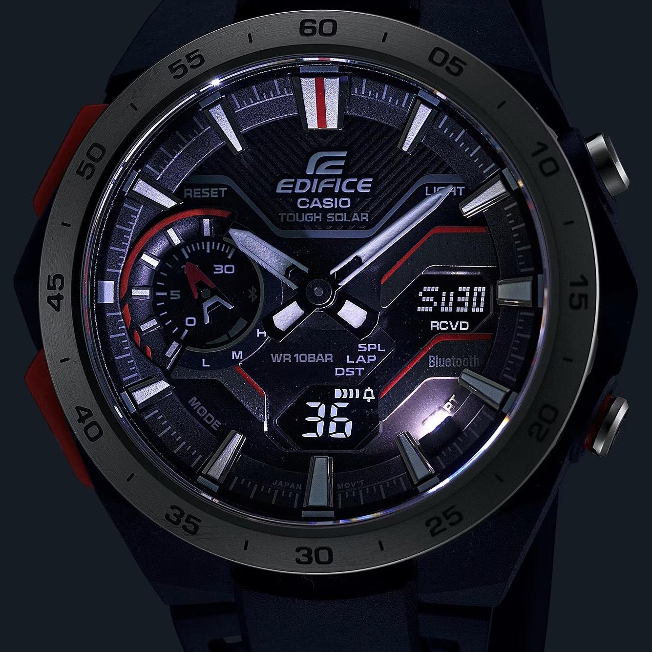 Orologio Casio ECB-2200P-1AEF Edifice Bluetooth Resina
