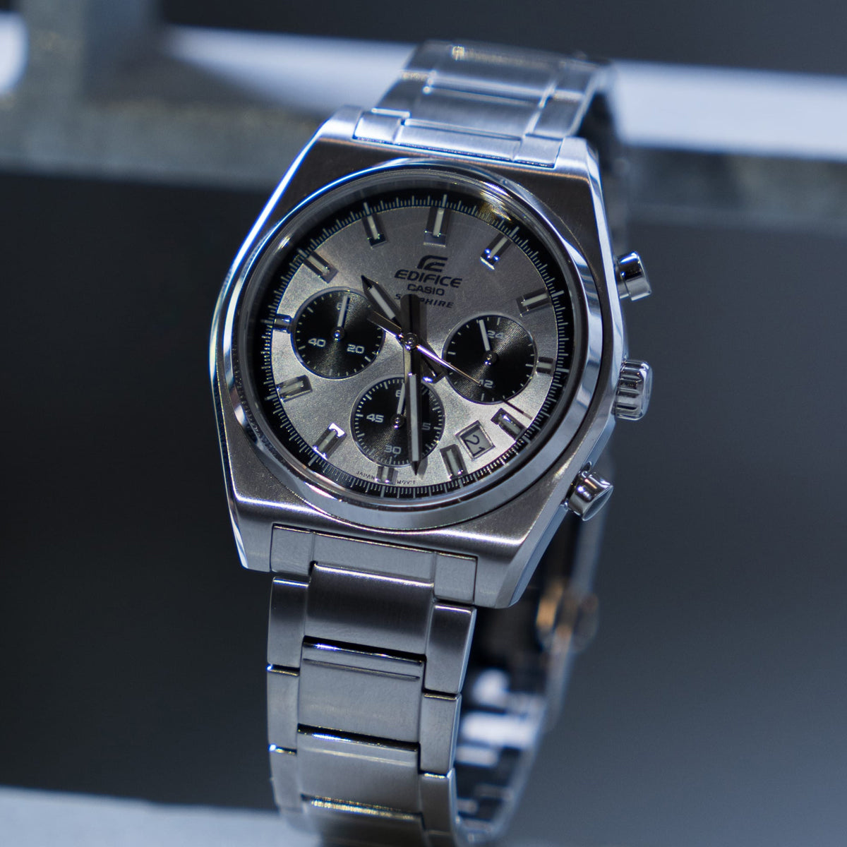 Orologio Casio EFB-730D-7AVUEF Edifice Cronografo Acciaio Bianco