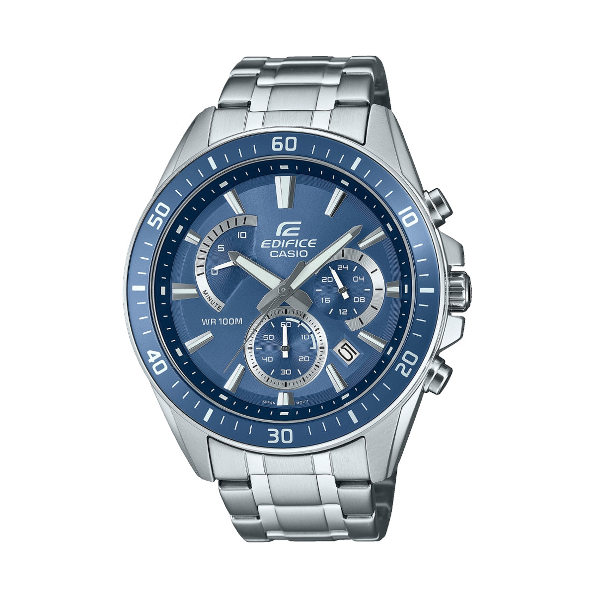 Orologio Casio EFR-552D-2AVUEF Cronografo Acciaio Blu