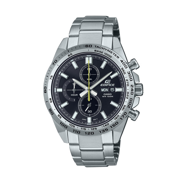 Orologio Casio EFR-574D-1AVUEF Edifice Cronografo Acciaio Nero