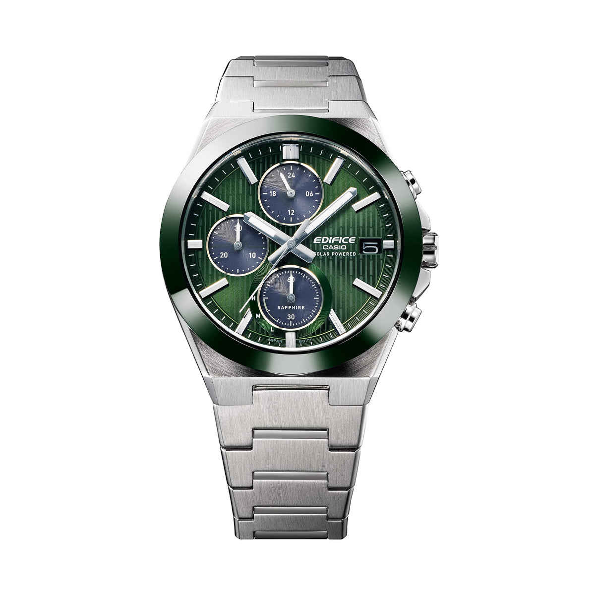 Orologio Casio EFS-S650D-3AEF Edifice Solar Cronografo Verde